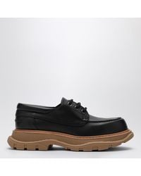 McQueen - Leather Lace-Up With Maxi Sole - Lyst
