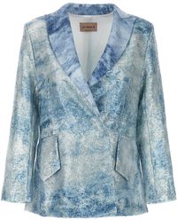 Le twins - 'Como' Blazer - Lyst