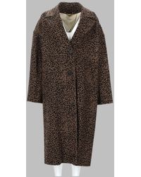 Golden Goose - Wool Cocoon Coat Trench & Raincoats - Lyst