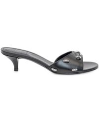 Givenchy - Zapatos slip-on negros con tacón show - Lyst
