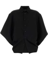 Bottega Veneta - Oversized Solid Shirt - Lyst