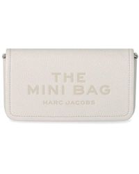 Marc Jacobs - The leather mini cotton umhängetasche - Lyst