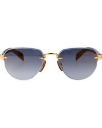 David Beckham - Aviator Sunglasses Db 7144/S Rhl - Lyst