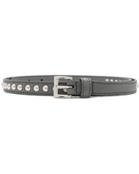 Prada - Studded Buckle Belt - Lyst