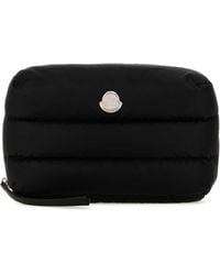 Moncler - Black Fabric Beauty Case - Lyst