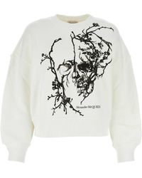 McQueen - Cotton Sweatshirt - Lyst