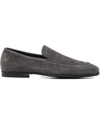 John Lobb - Tyne Wildleder-Loafer - Lyst