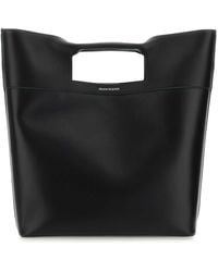 McQueen - The Square Bow Leather Handbag - Lyst