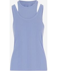 ARMARIUM - Two Piece Cotton Tank Top - Lyst