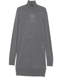 TOTEME - Wool Turtle Neck Midi -jurk - Lyst