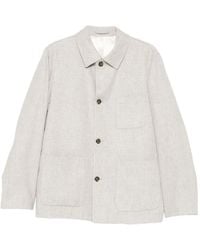 Lardini - Jacket With Patch Pockets - Lyst