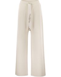 Max Mara - Potenza Jersey Jogging Trousers - Lyst