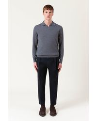 AUTORE - Cotton Trousers - Lyst