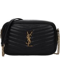 Saint Laurent - Lou Donna Crossbody Bag Leather - Lyst