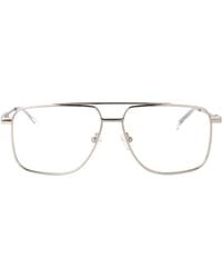 McQueen - Alexander Mc Queen Aviator Optical Am0480 O 001 - Lyst