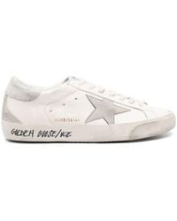 Golden Goose - Super-Star Nappa Upper Nabuk Star Suede Tongue Heel And Spur - Lyst