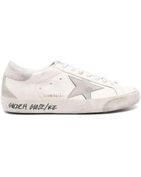 Golden Goose - Leather Super-Star Sneakers - Lyst