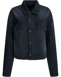 Balenciaga - Denim Jacket With Old Effect - Lyst