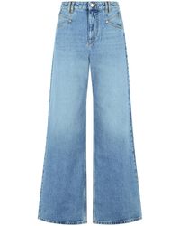 Isabel Marant - 'lemony' Lichtblauwe Katoenen Jeans - Lyst