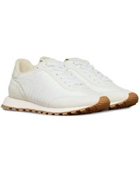 スニーカー AMI PARIS New Lucky 9 Sneakers in White Leather White Lucky 9 Sneakers by AMI Paris on Sale