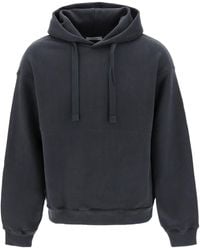 Lemaire - Hoodie In Fleece Back Cotton - Lyst