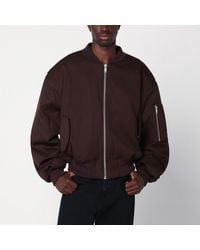 Entire studios - Dark Zip Up Bomber Jacket - Lyst