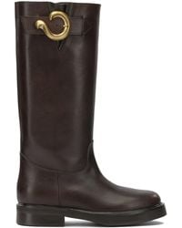 Etro - "Paisley" Knee-High Boots - Lyst