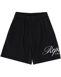 Represent - Shorts With Logo - Lyst