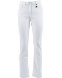 Elisabetta Franchi - Jeans-Style Trousers - Lyst