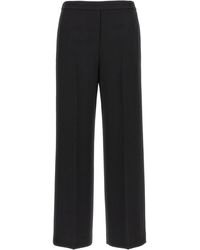 Theory - Theorie 'brede Pull On' Broek - Lyst