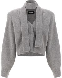 ROTATE BIRGER CHRISTENSEN - Rotar Birger Christensen Buff Cardigan - Lyst