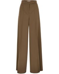 Max Mara - Ninfa Wool Gabardine -broek - Lyst