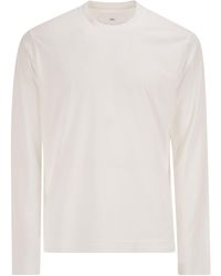 Fedeli - Long Sleeve Pure Cotton T Shirt - Lyst