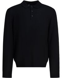 Vince - Poloshirt Van Merinowol - Lyst
