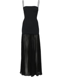 Hunza G - Hybrid Dress Crinkle Georgette - Lyst