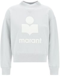 Isabel Marant - Moby Sweatshirt con logotipo de Flocked - Lyst