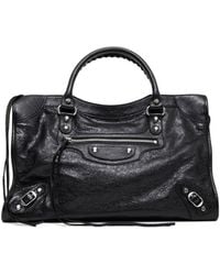 Balenciaga - City Medium Leather Handbag - Lyst