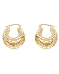 Panconesi - Layered Hoop Earrings - Lyst