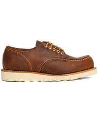 Red Wing - 8077 Shop Moc Oxford, Copper Rough & Tough - Lyst