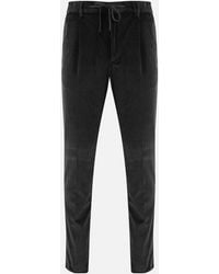 Tagliatore - Trousers Pnewman Stretch Cotton Velvet - Lyst