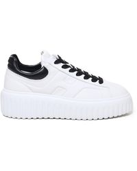 Hogan - Weiße Nappa-Leder-Sneaker - Lyst