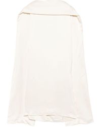 TOTEME - Raw-Edge Silk Dress - Lyst