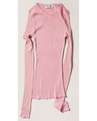 Miu Miu - Scollo V Zijderibben F.21 - Lyst