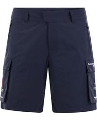 K-Way - Greges Orient Express Cargo Bermuda Shorts - Lyst