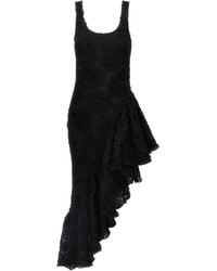 ROTATE BIRGER CHRISTENSEN - 'Flower Mesh Ruffle' Dress - Lyst