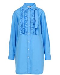 MSGM - Vestidos de azul claro - Lyst