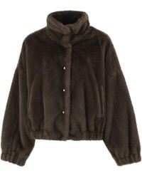 Weekend by Maxmara - Wkdanemone Faux Fur Jacket - Lyst