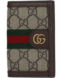 Gucci - Ebony Fabric Document Holder - Lyst