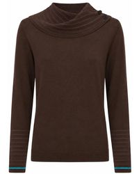 Paul Smith - Dames Gebreide Trui Met Rolkraag - Lyst