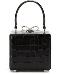 Self-Portrait - Micro Leather Handbag - Lyst